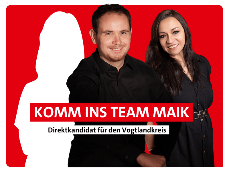 Unterstützen Team Maik Bundestagswahl 2025